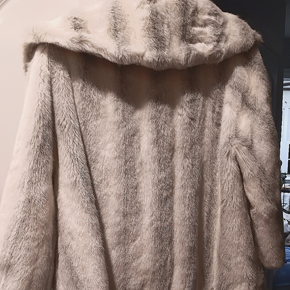 Vintage Tissavel Faux Fur 3/4 sleeve